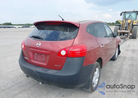 2010 Nissan Rogue S из США, поврежденный, VIN JN8AS5MT9AW007029